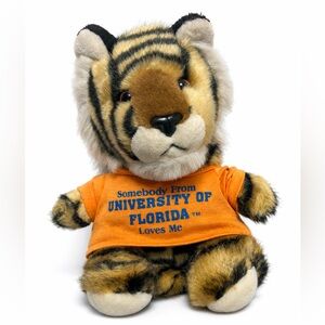 University of Florida Tiger Plush with Orange Shirt